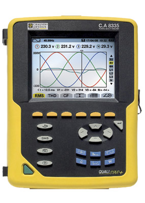 法國CA CA8335 三相電能質量分析儀