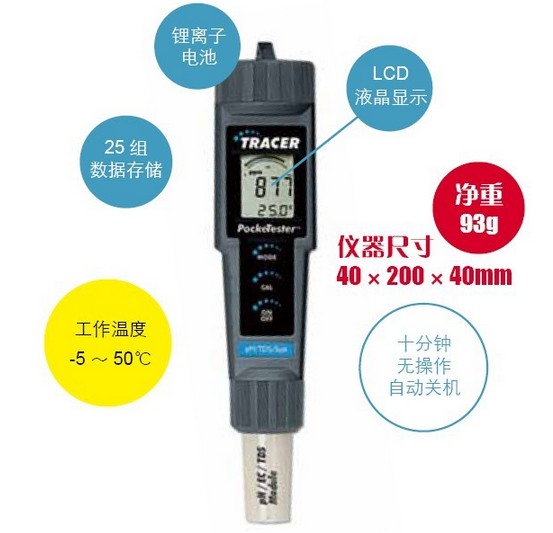 Tracer 1756 袖珍式氟化物檢測(cè)儀